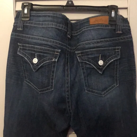 NWOT Miss Vigoss Crop jeans dark denim size 10 - Picture 7 of 8